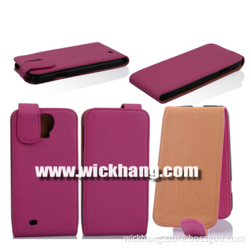 Leather Flip Case for Samsung Galaxy S4 I9500